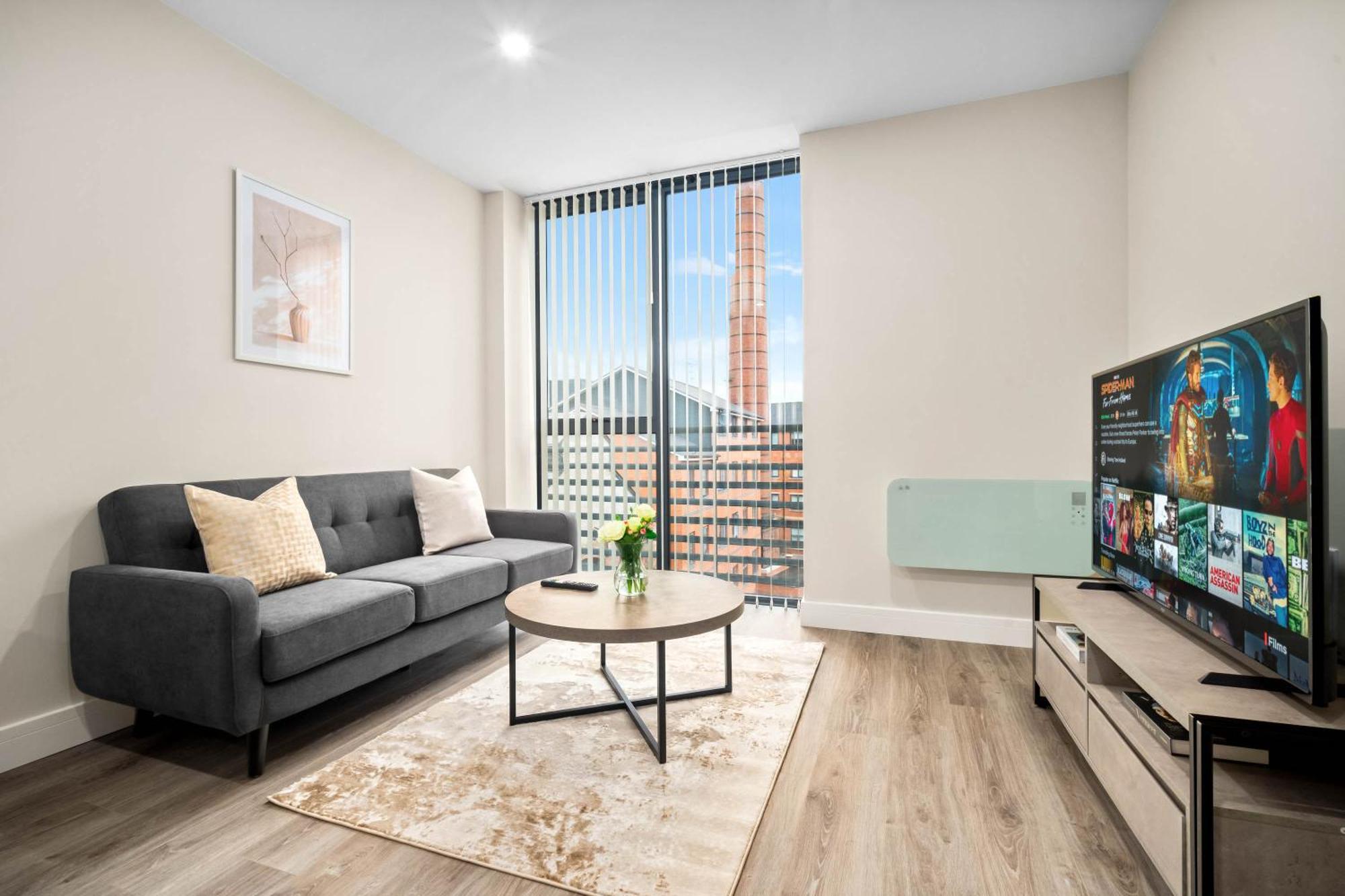 New Luxury Two Bedroom Apartment - City Centre - Netflix - Wifi - Top Rated - Jq 8Ah Бірмінгем Екстер'єр фото